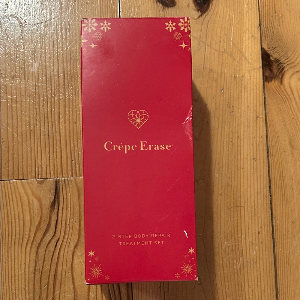 Crêpe Erase Red 2-Step Body Repair Treatment Set new sealed